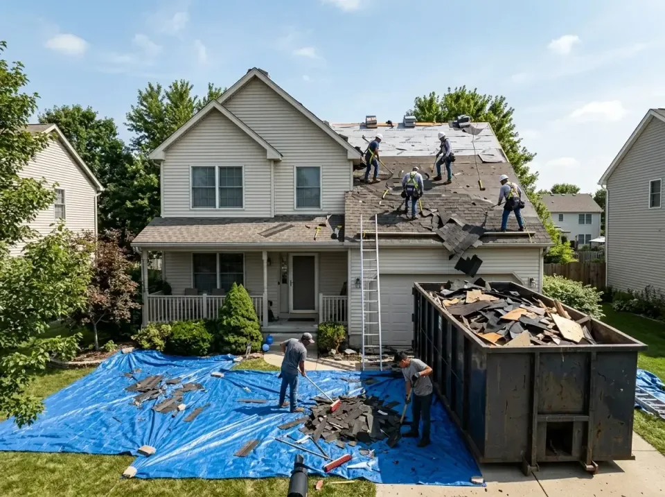 roof-replacement-debris-remova-004 — frequently asked questions, Cheapest Dumpster Rentals in McLeansboro, IL